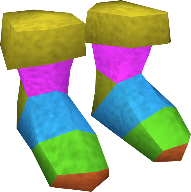 Runescape shoes color